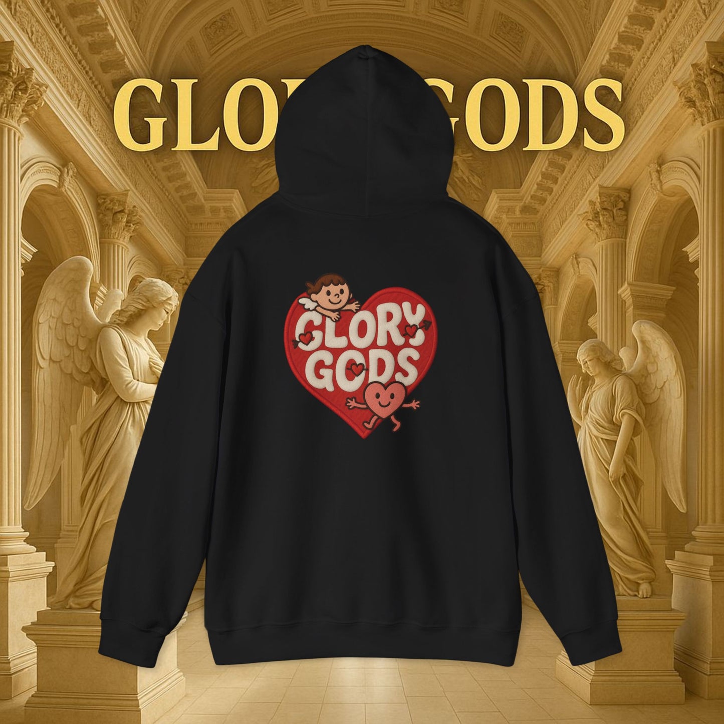 Glory Gods Hearts Hoodie