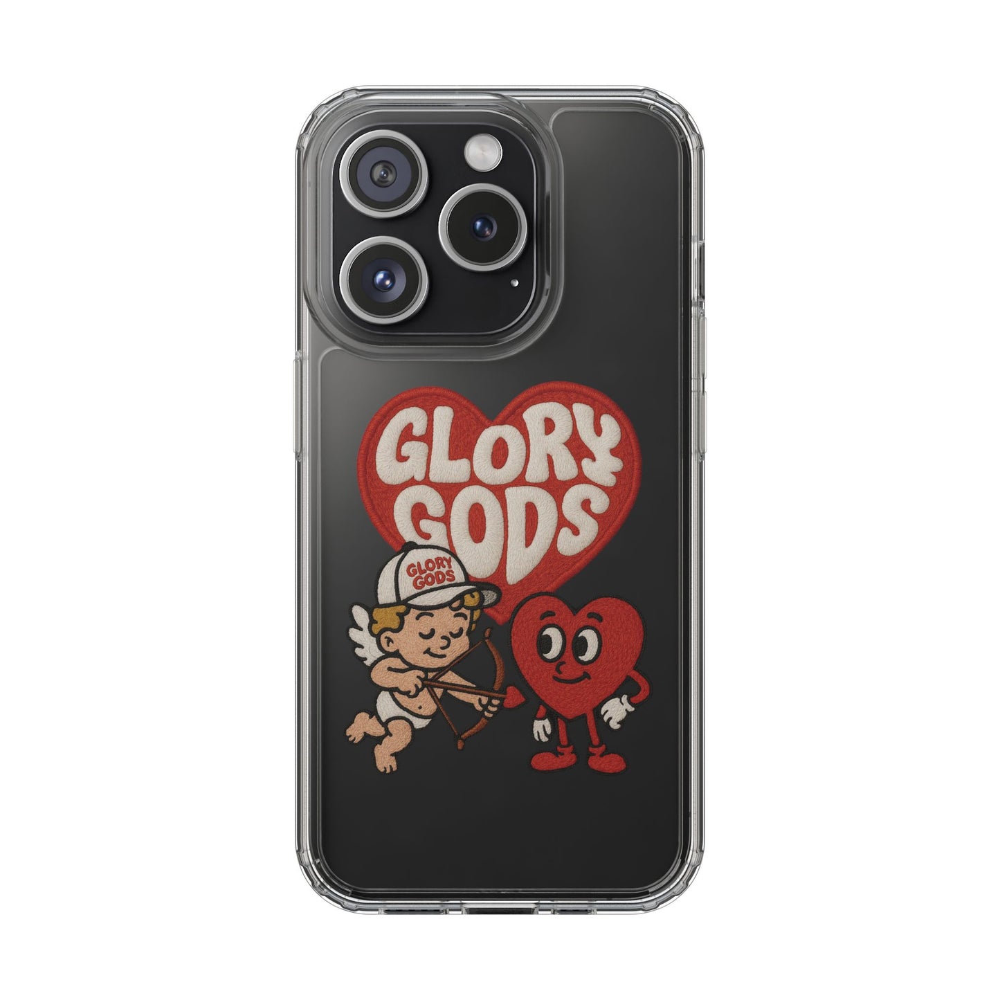 Glory Gods Clear Phone Case