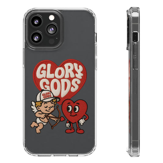 Glory Gods Clear Phone Case