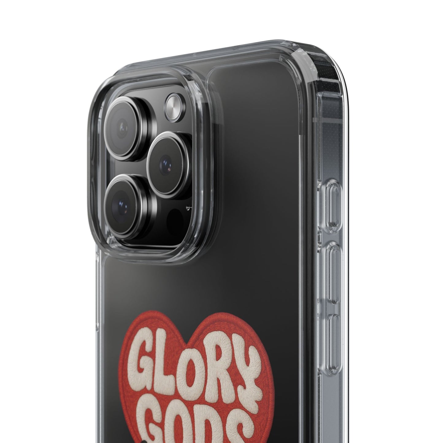 Glory Gods Clear Phone Case