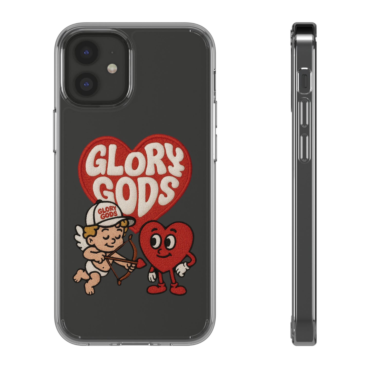 Glory Gods Clear Phone Case