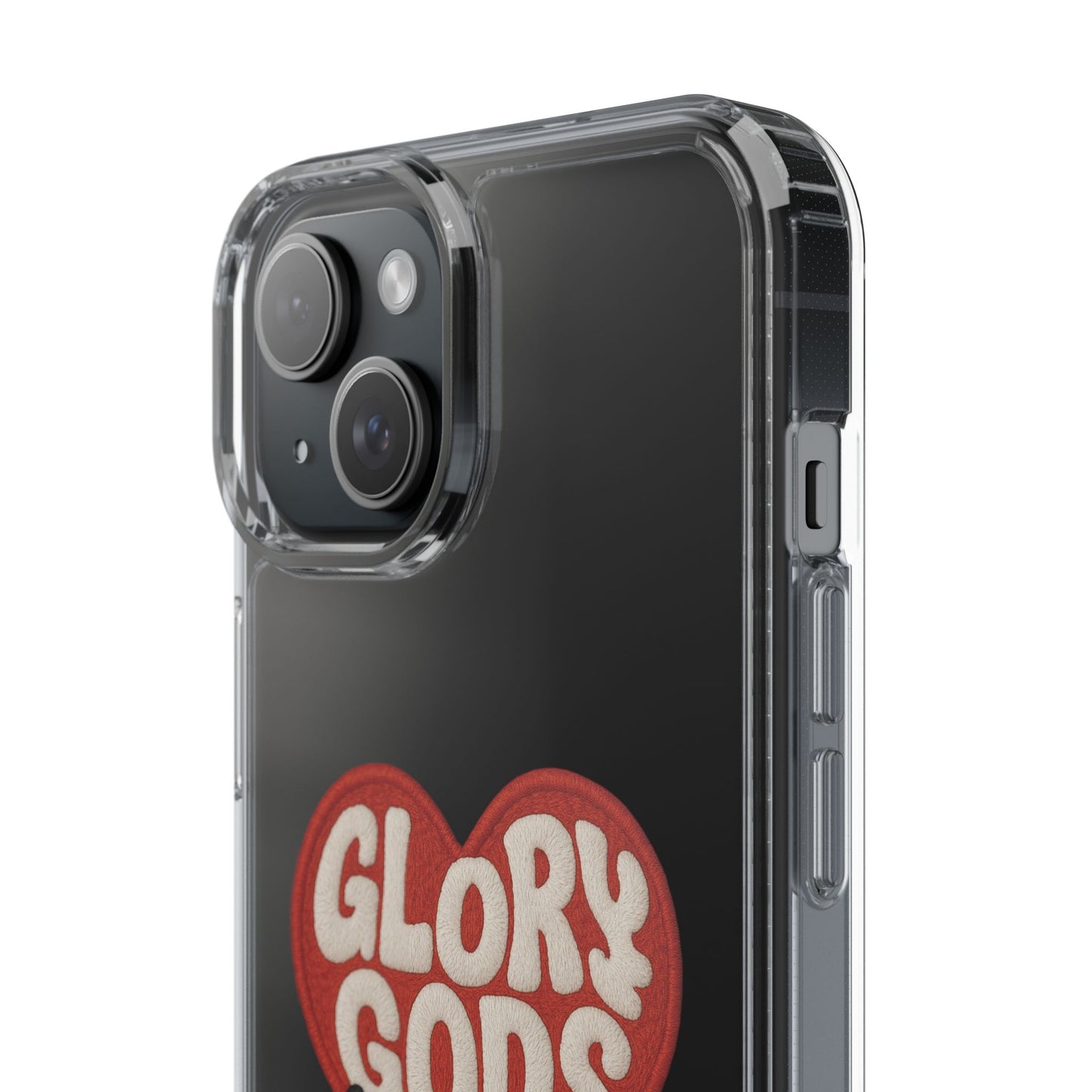 Glory Gods Clear Phone Case
