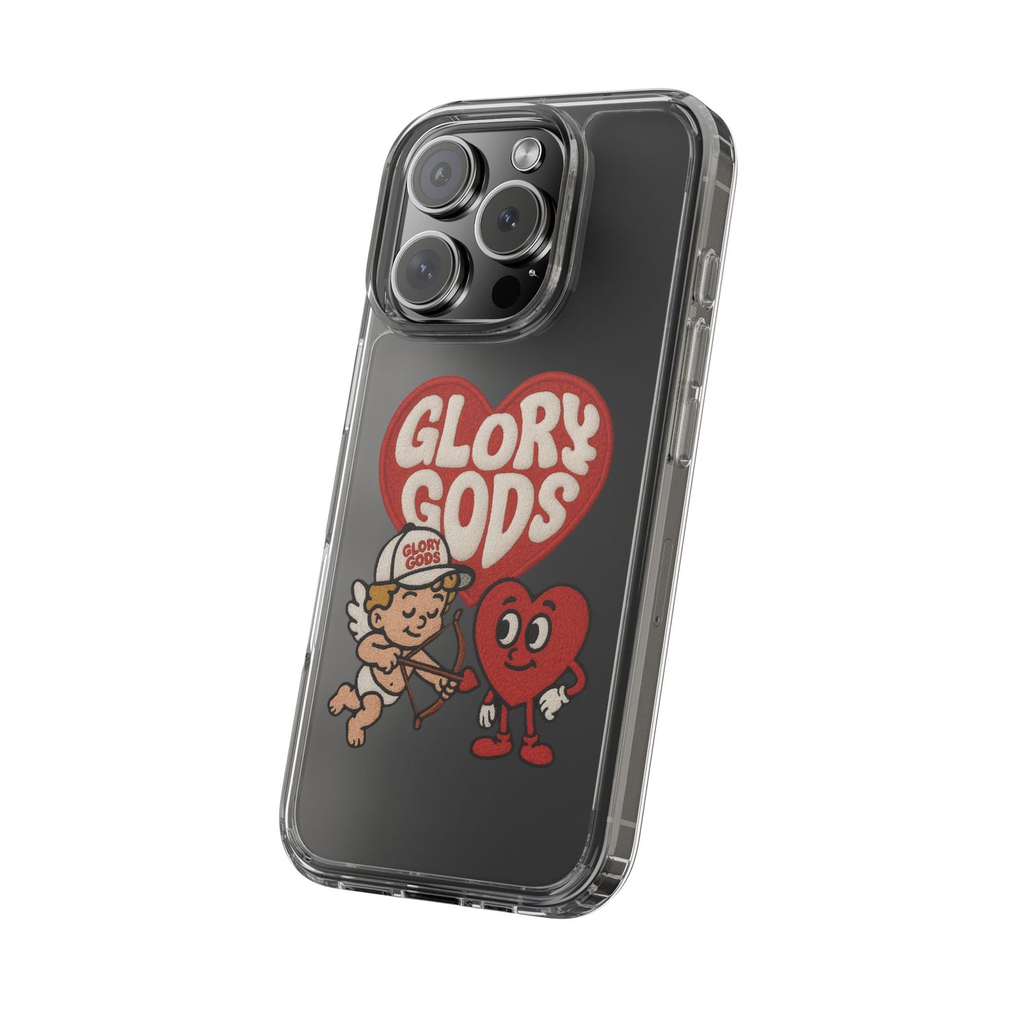 Glory Gods Clear Phone Case
