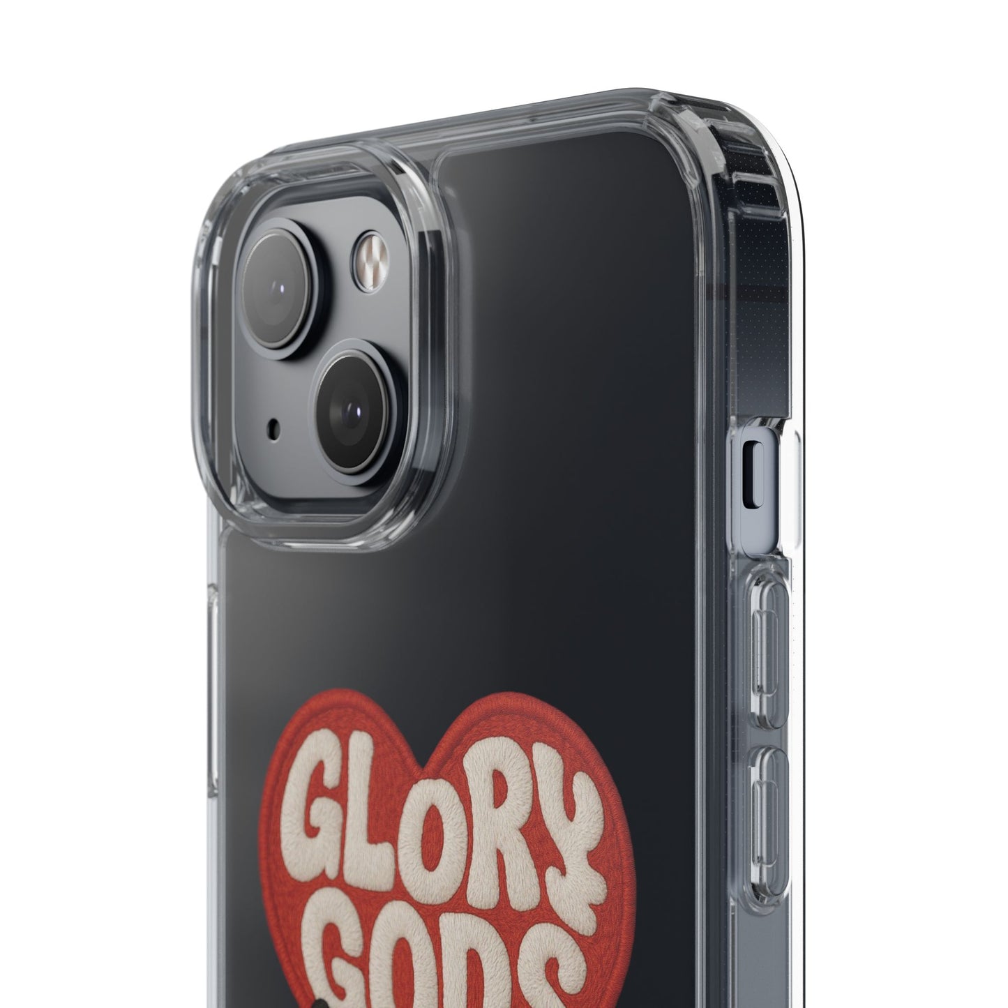 Glory Gods Clear Phone Case