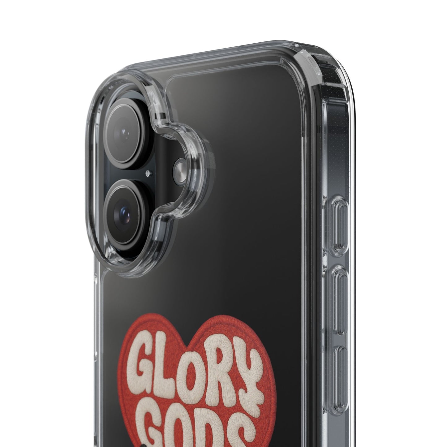 Glory Gods Clear Phone Case