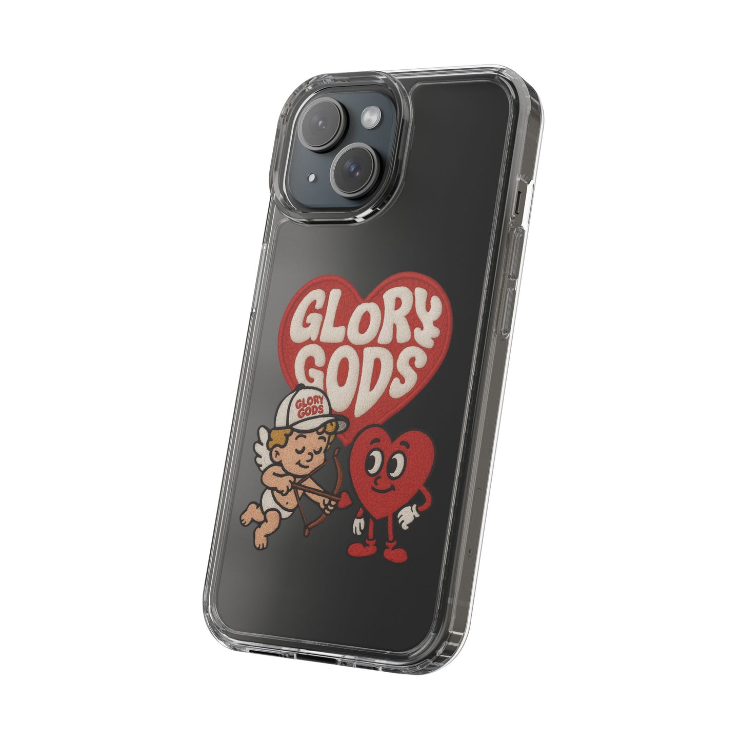 Glory Gods Clear Phone Case