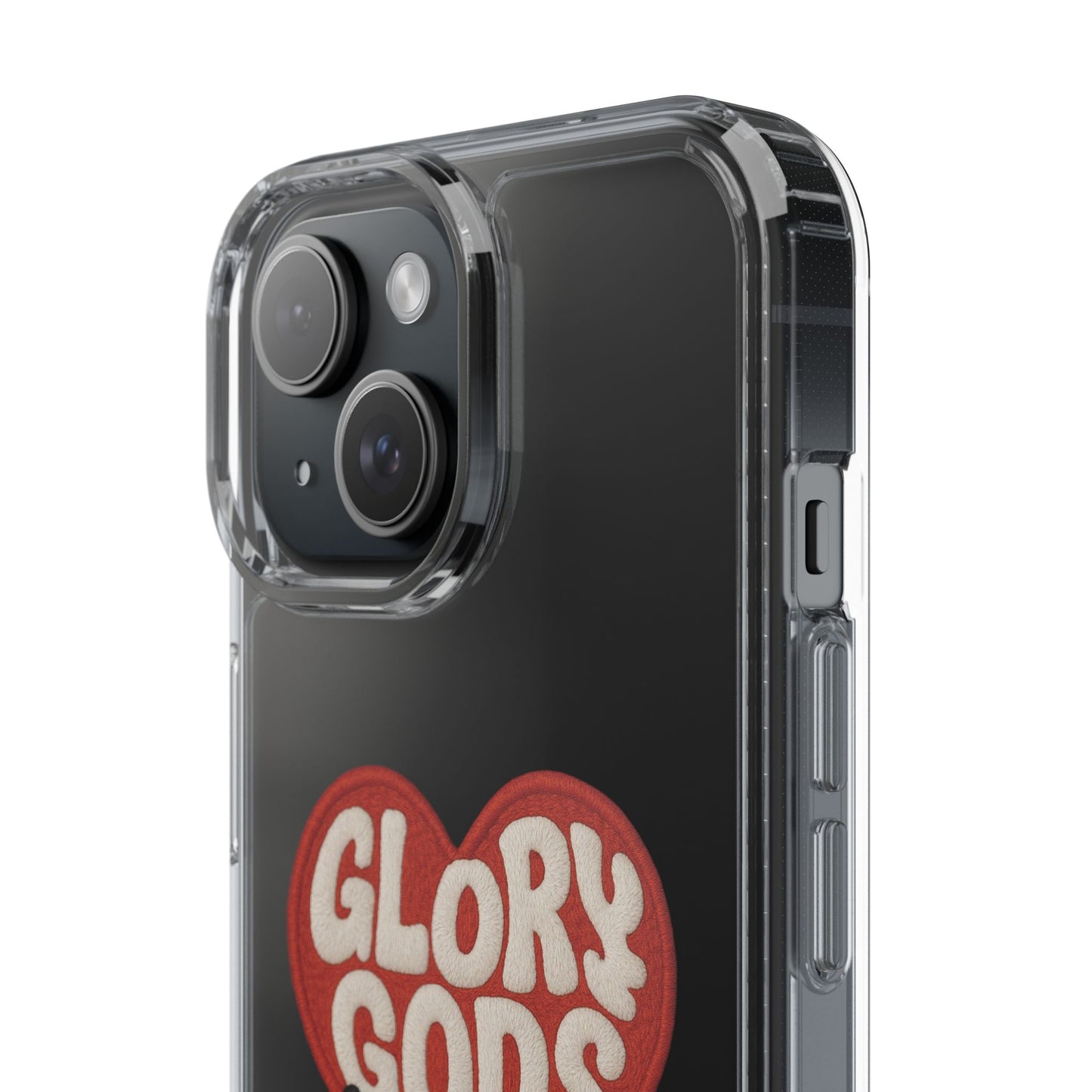 Glory Gods Clear Phone Case