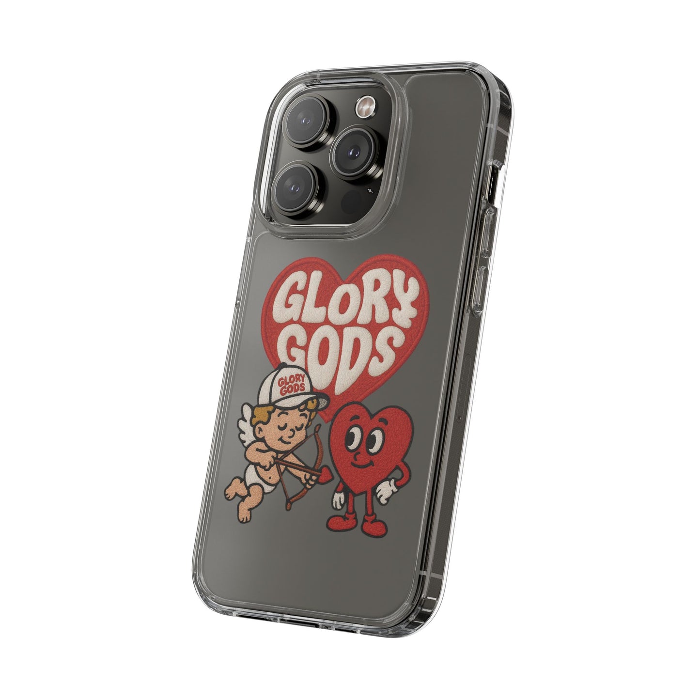 Glory Gods Clear Phone Case