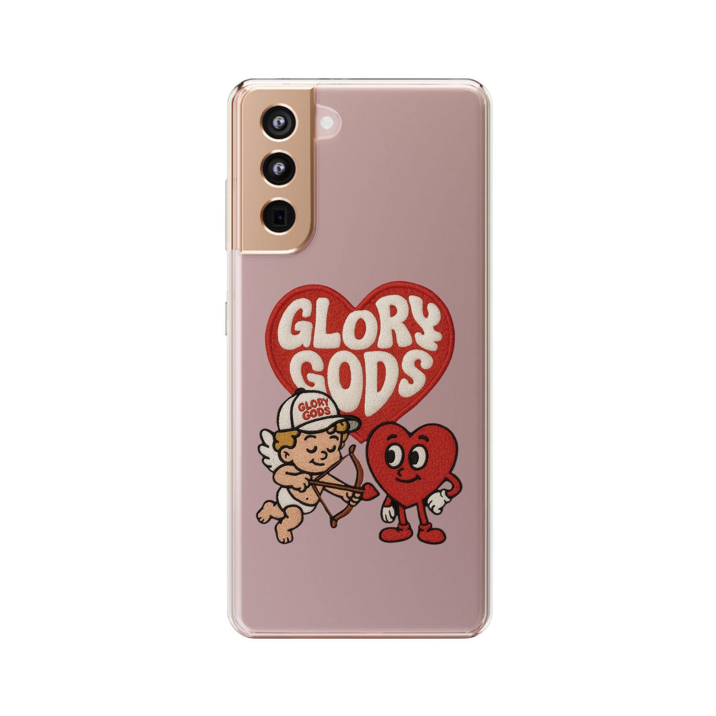 Glory Gods Clear Phone Case
