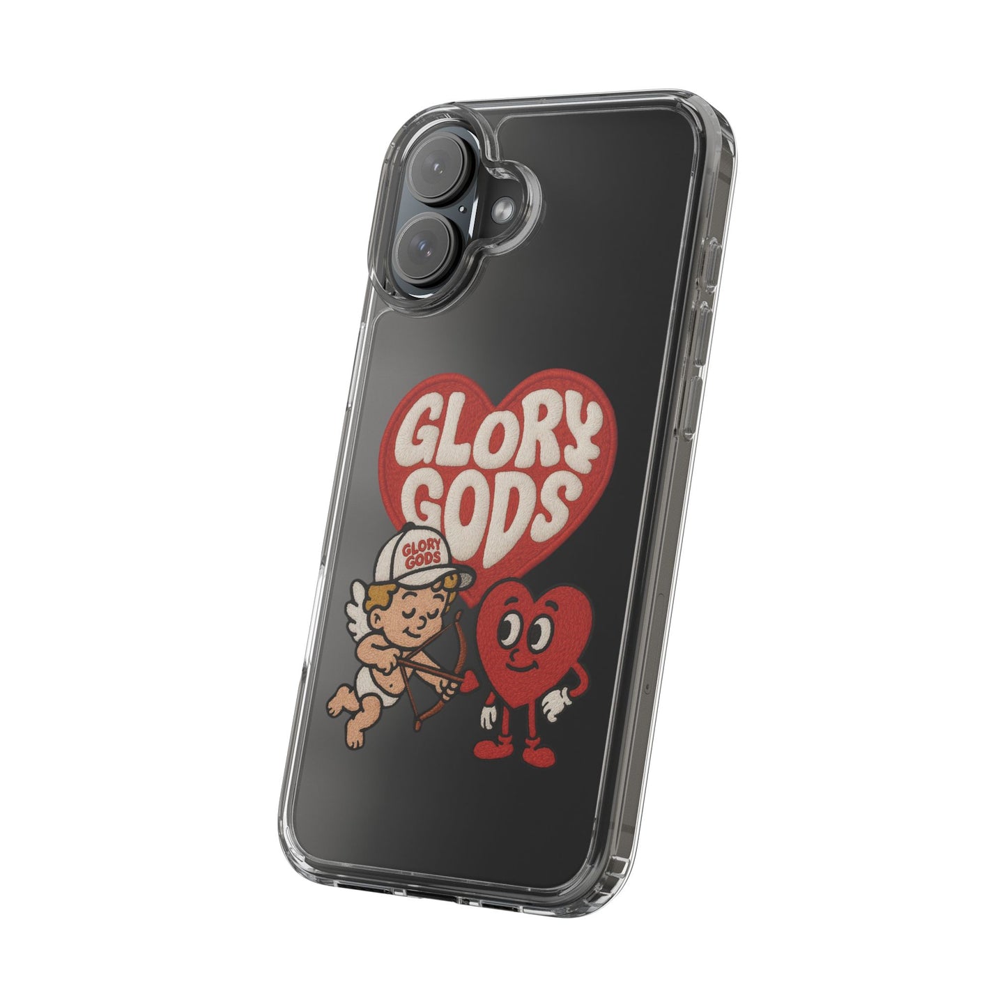 Glory Gods Clear Phone Case