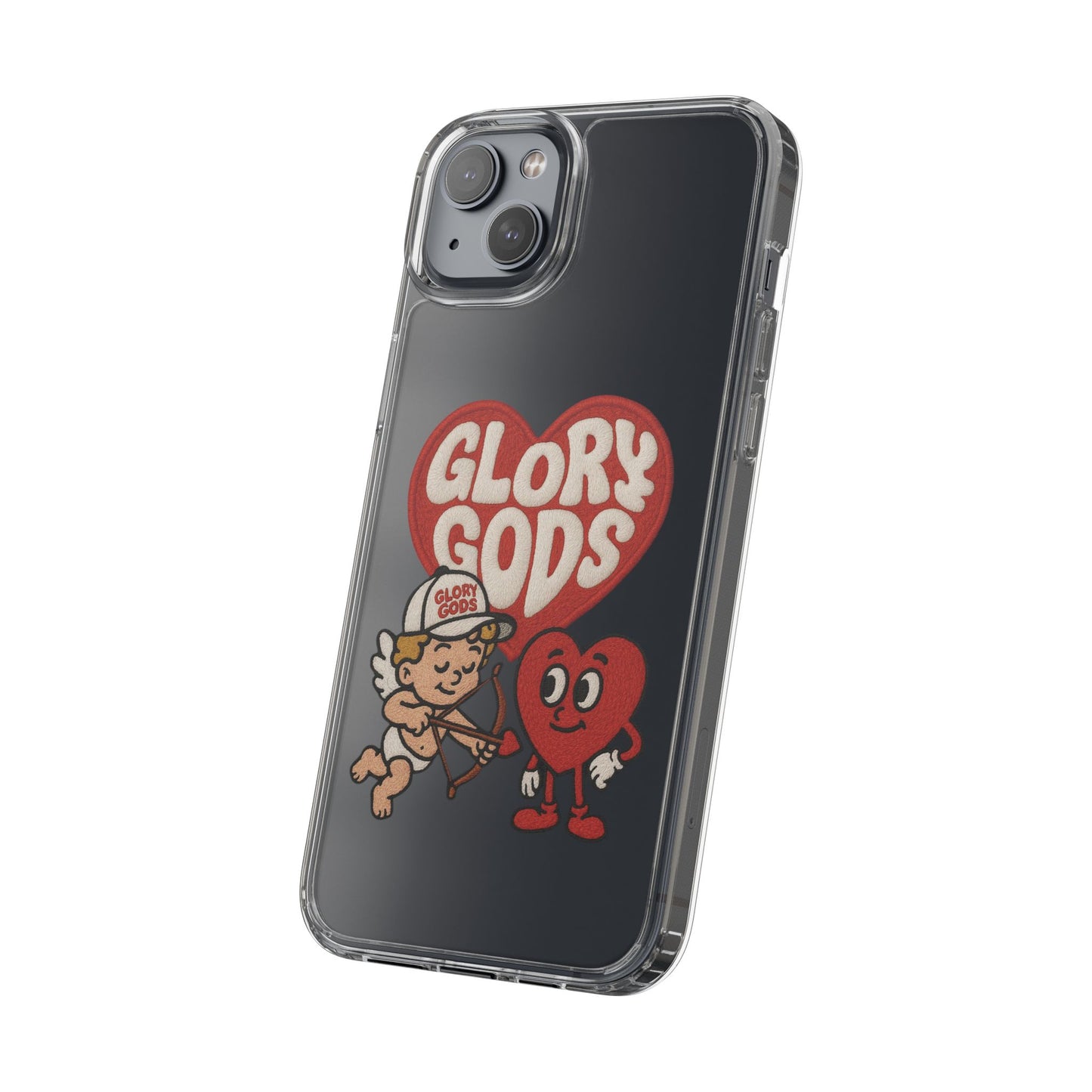 Glory Gods Clear Phone Case