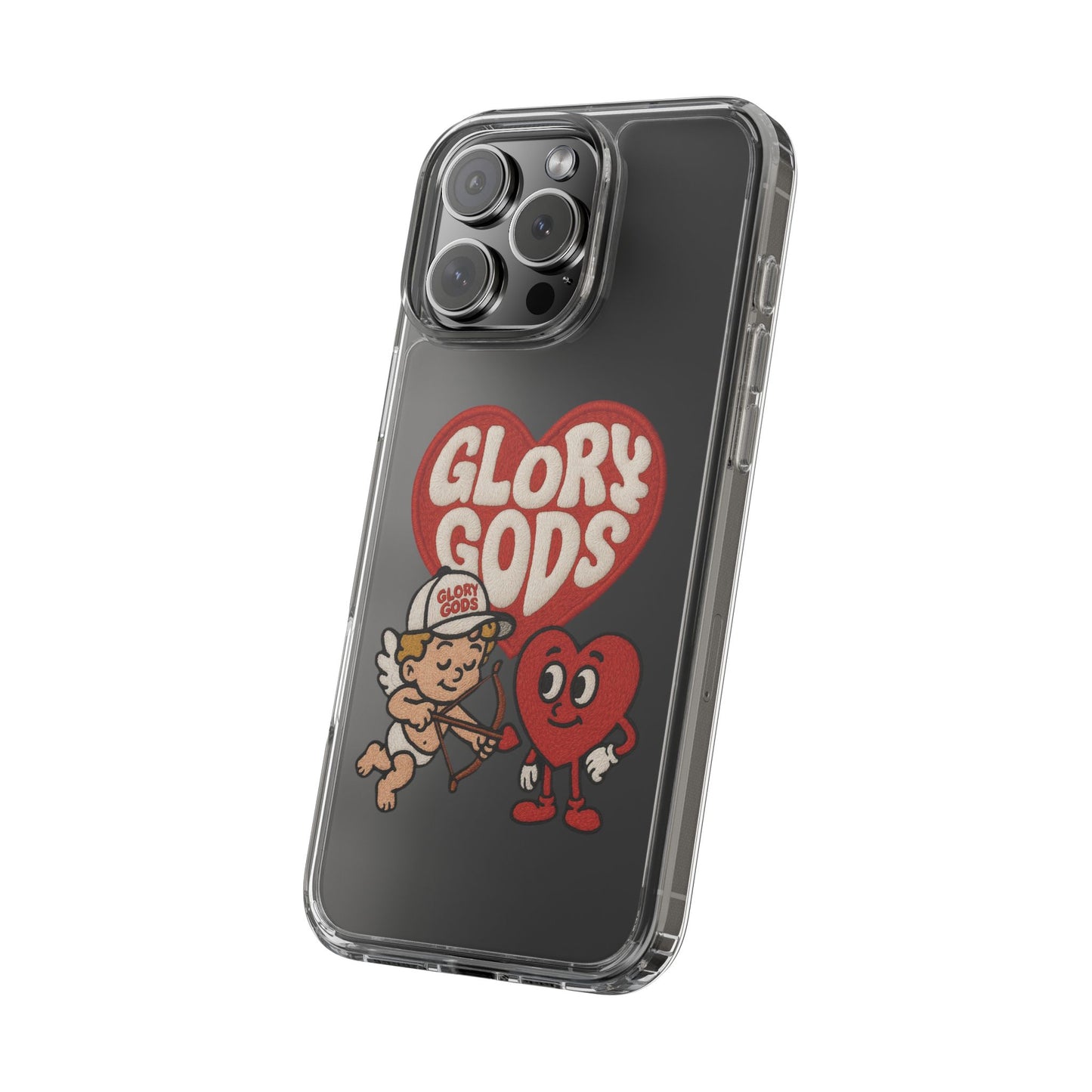 Glory Gods Clear Phone Case