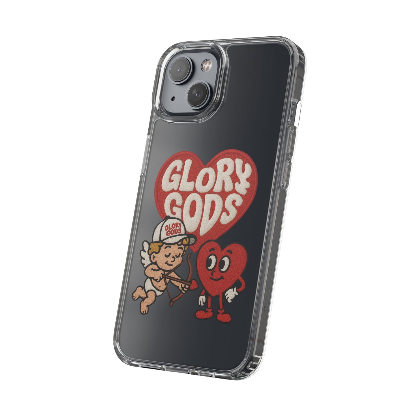 Glory Gods Clear Phone Case
