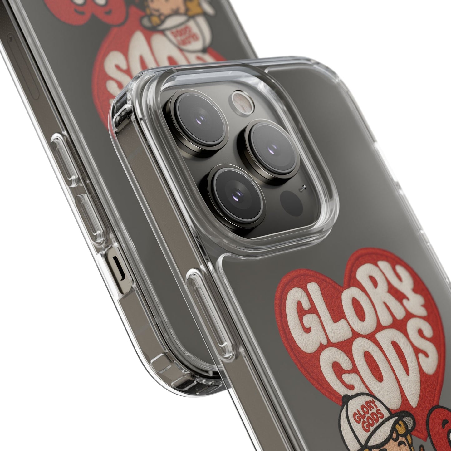 Glory Gods Clear Phone Case