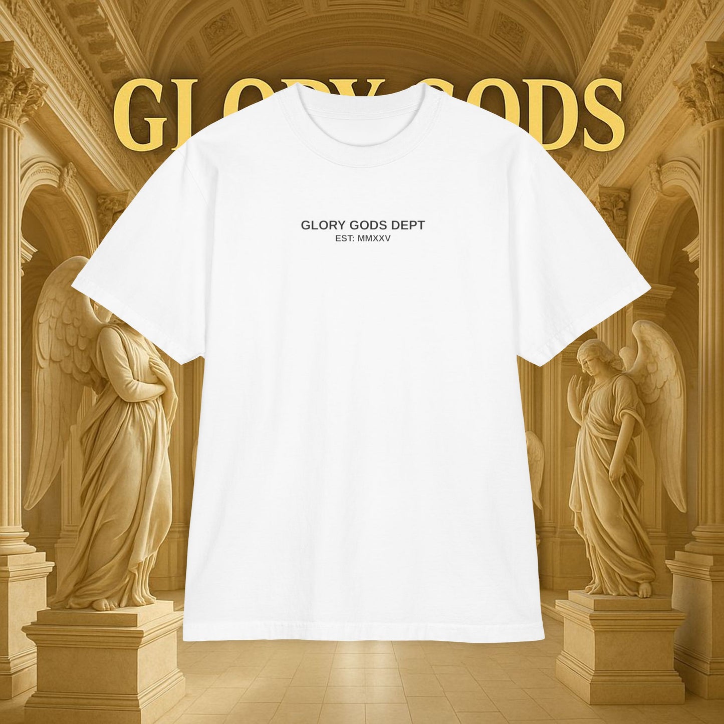 Glory Gods Dept White Oversize T Shirt