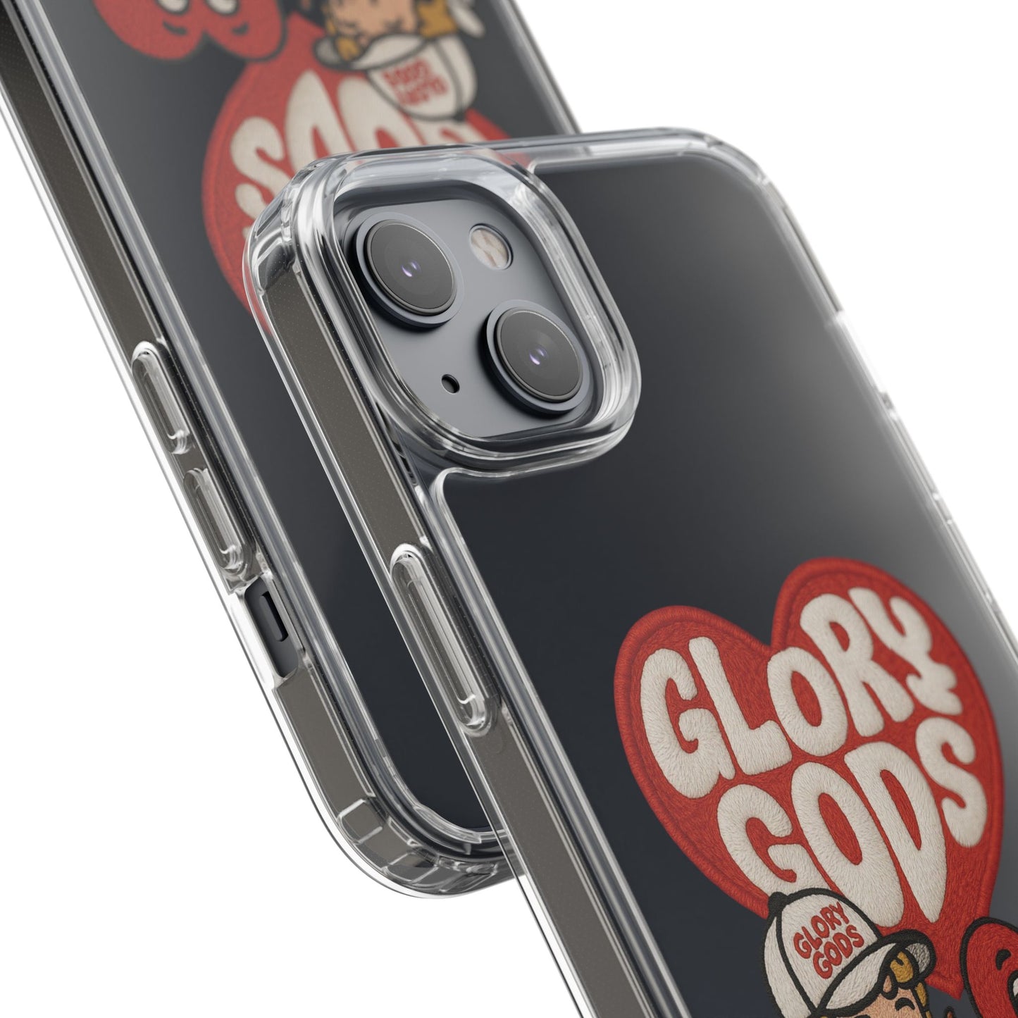 Glory Gods Clear Phone Case