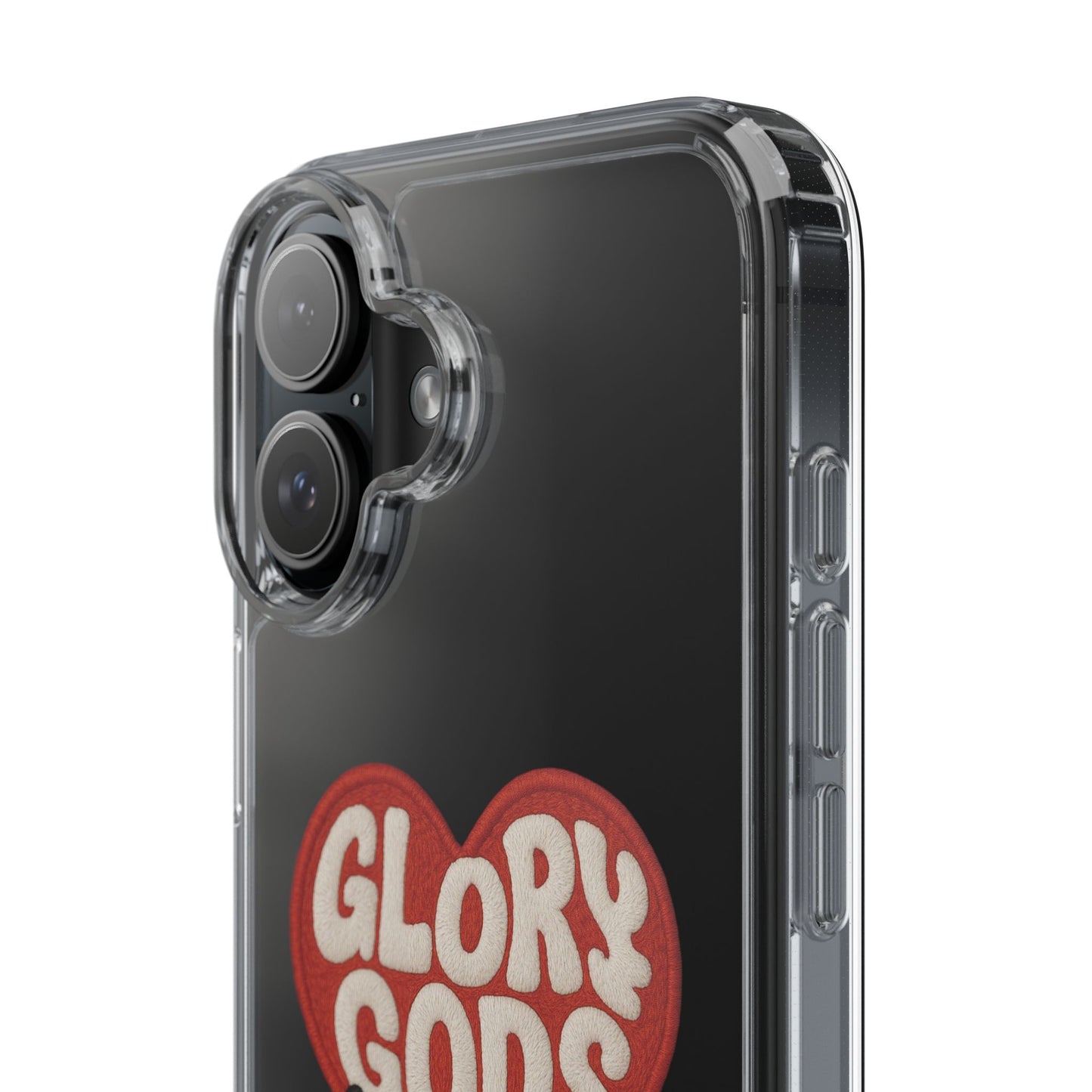Glory Gods Clear Phone Case