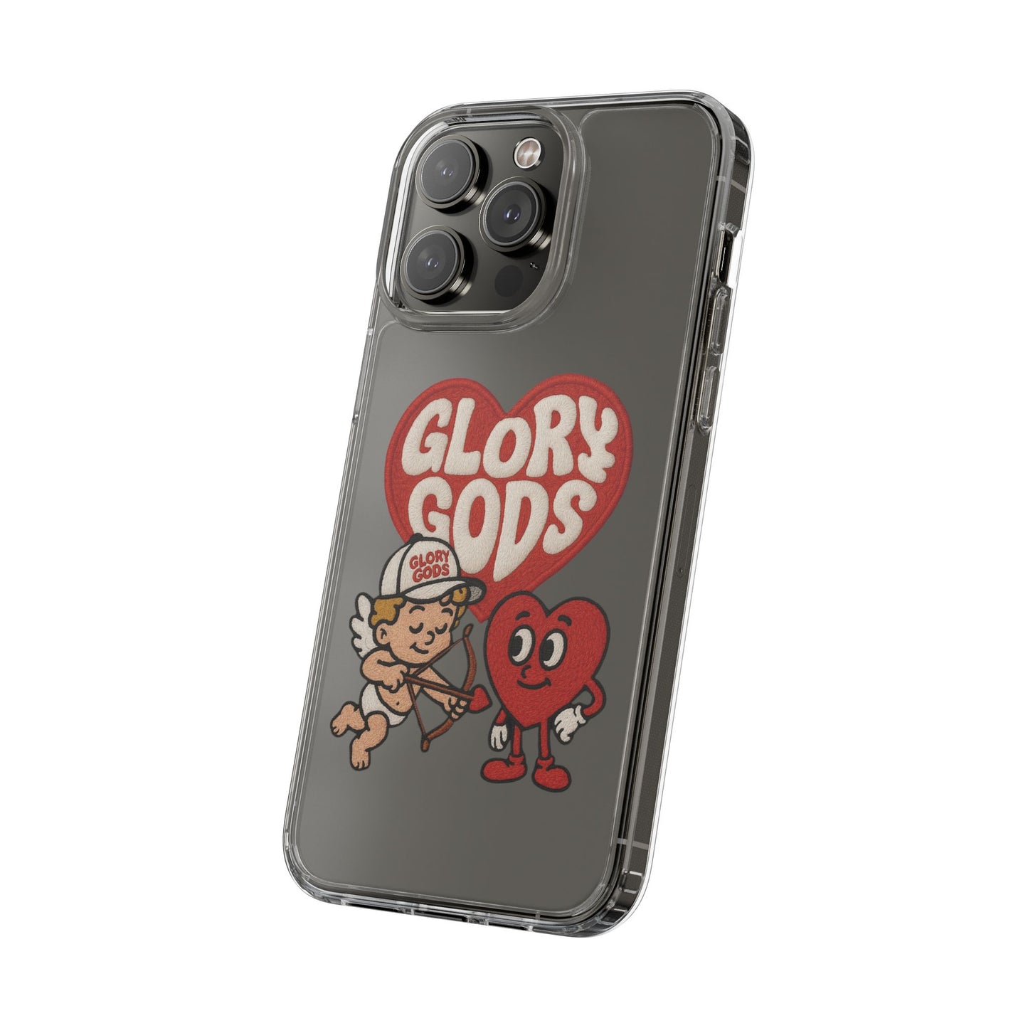 Glory Gods Clear Phone Case