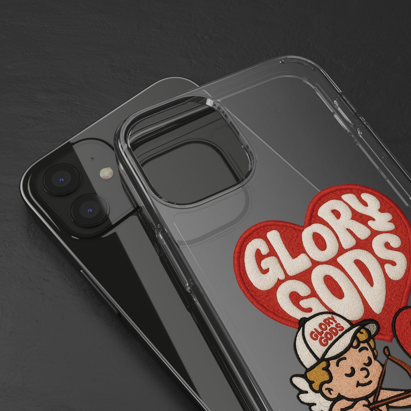 Glory Gods Clear Phone Case