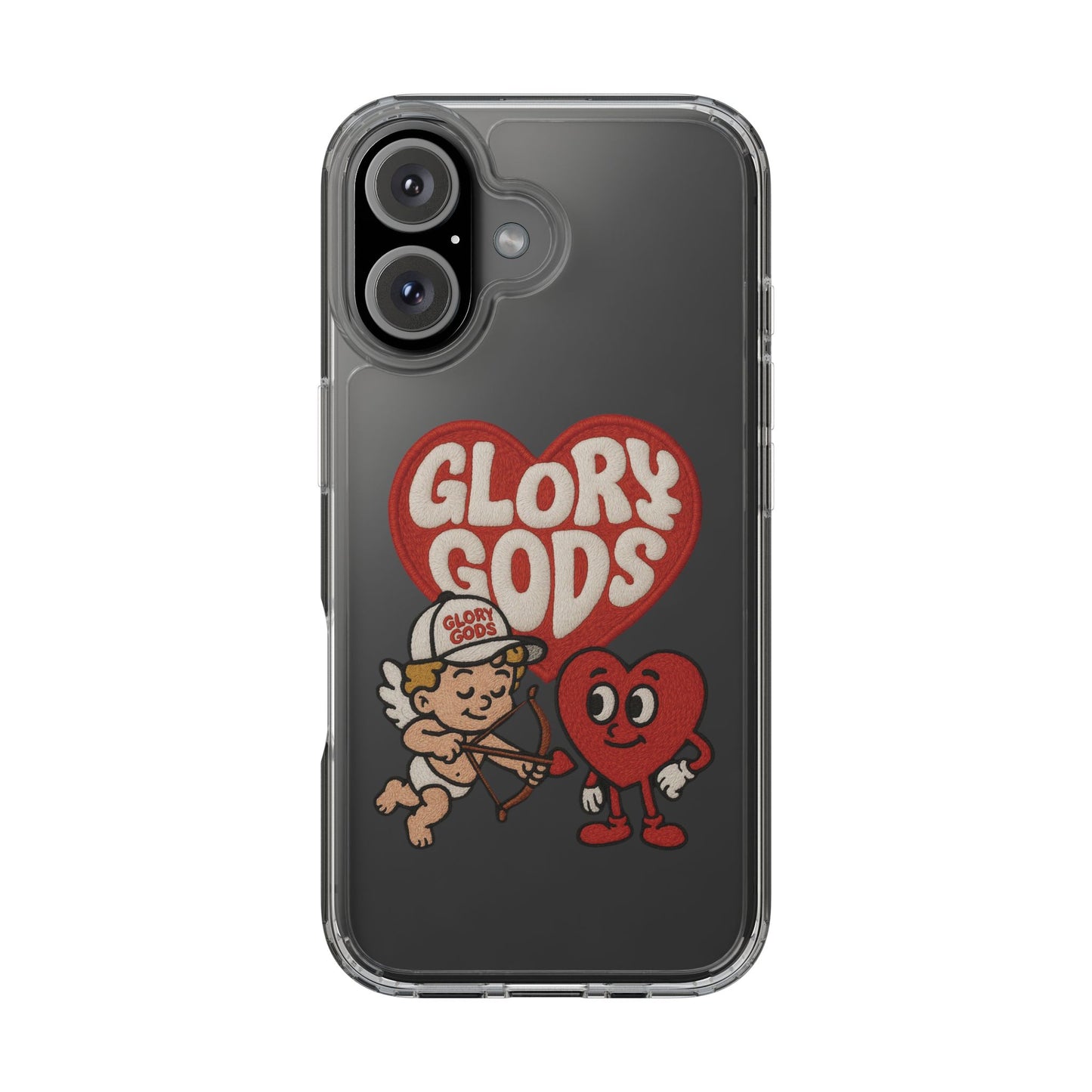 Glory Gods Clear Phone Case
