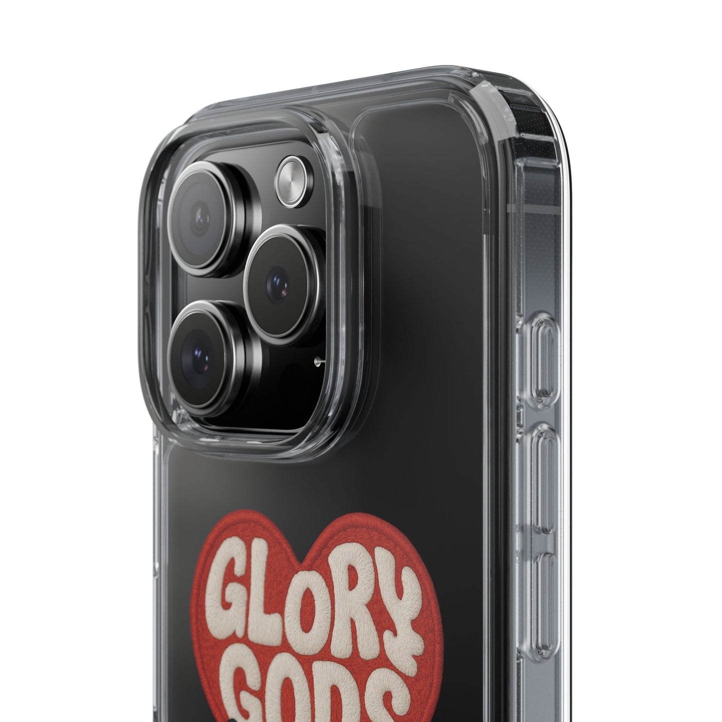 Glory Gods Clear Phone Case